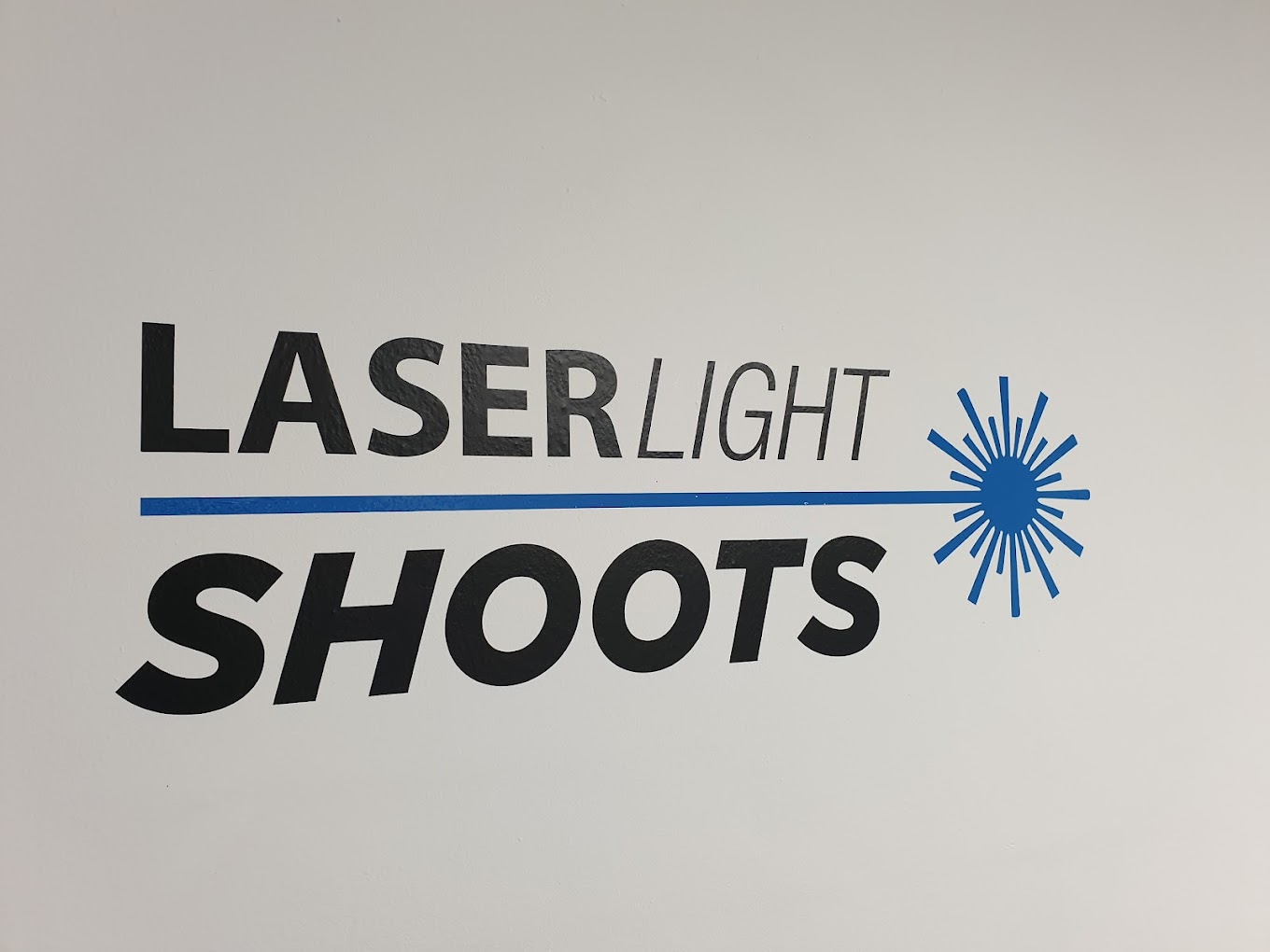 Laser shoots Badalona
