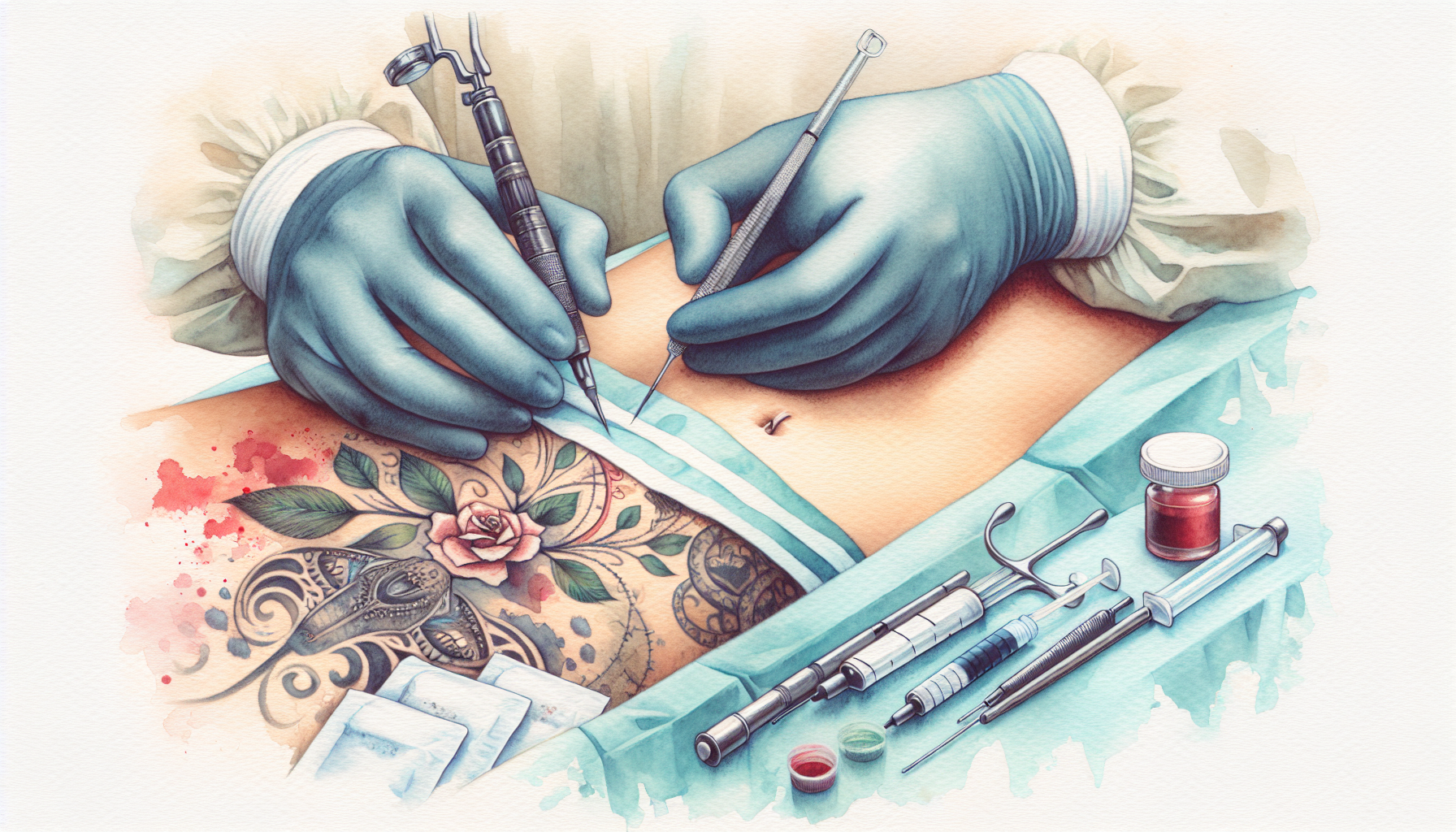 Todo Sobre la Eliminación Quirúrgica de Tatuajes: Métodos, Cuidados y Costos
